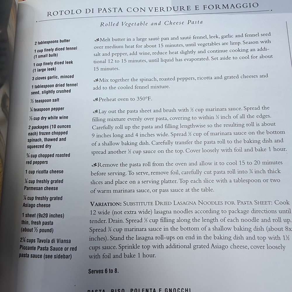 Cucina Viansa Cookbook Viansa Winery Italian Recipes Sonoma California - Picture 6 of 7